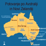 Potovanje po Avstraliji in Novi Zelandiji