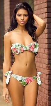 Ženske kopalke 2014 - rožnato