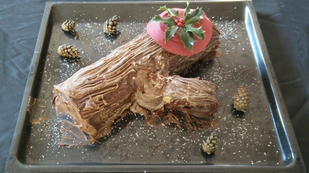 Božična rolada za vsejedce