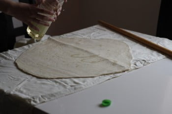 Mesni burek - priprava testa