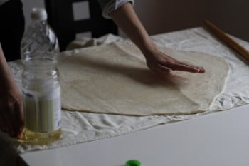 Mesni burek - priprava testa