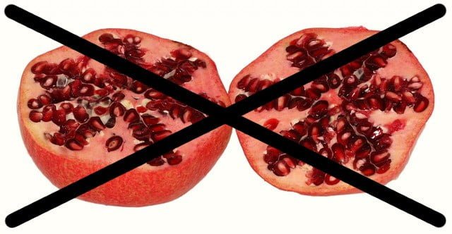 Granatno jabolko: kako ga ne prerezati