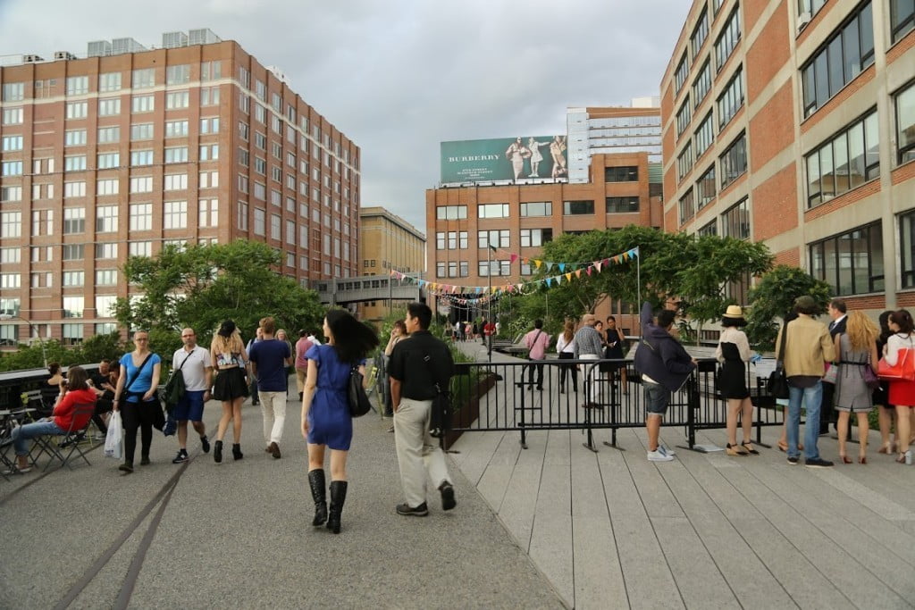 Znameniti urbani park High Line v New Yorku