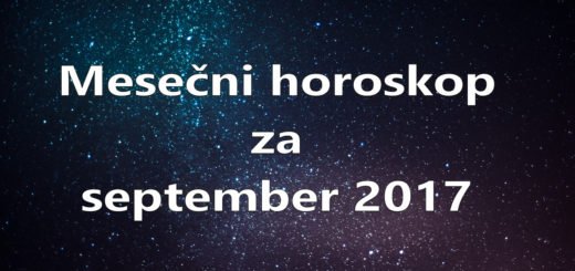 Mesečni horoskop za september 2017