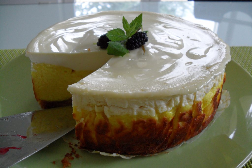 Skutina torta ali klasičen cheesecake