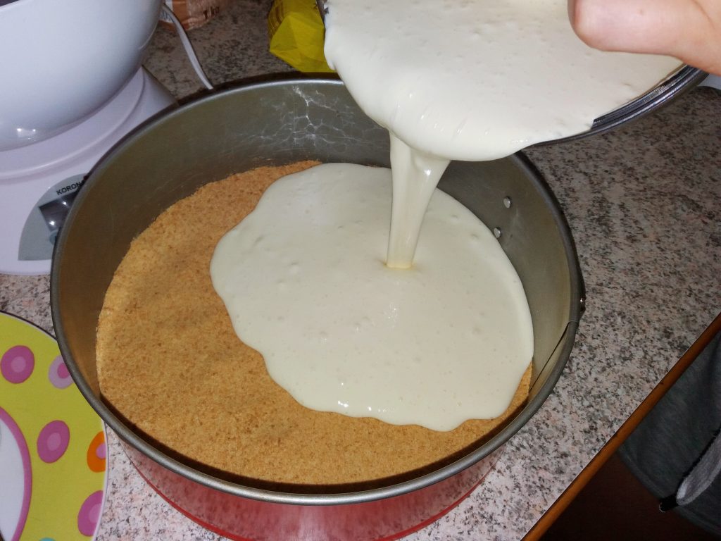 Cheesecake z borovnicami