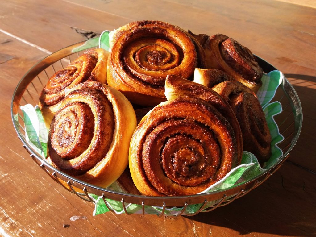 Kanelbullar – švedski cimetovi kolački