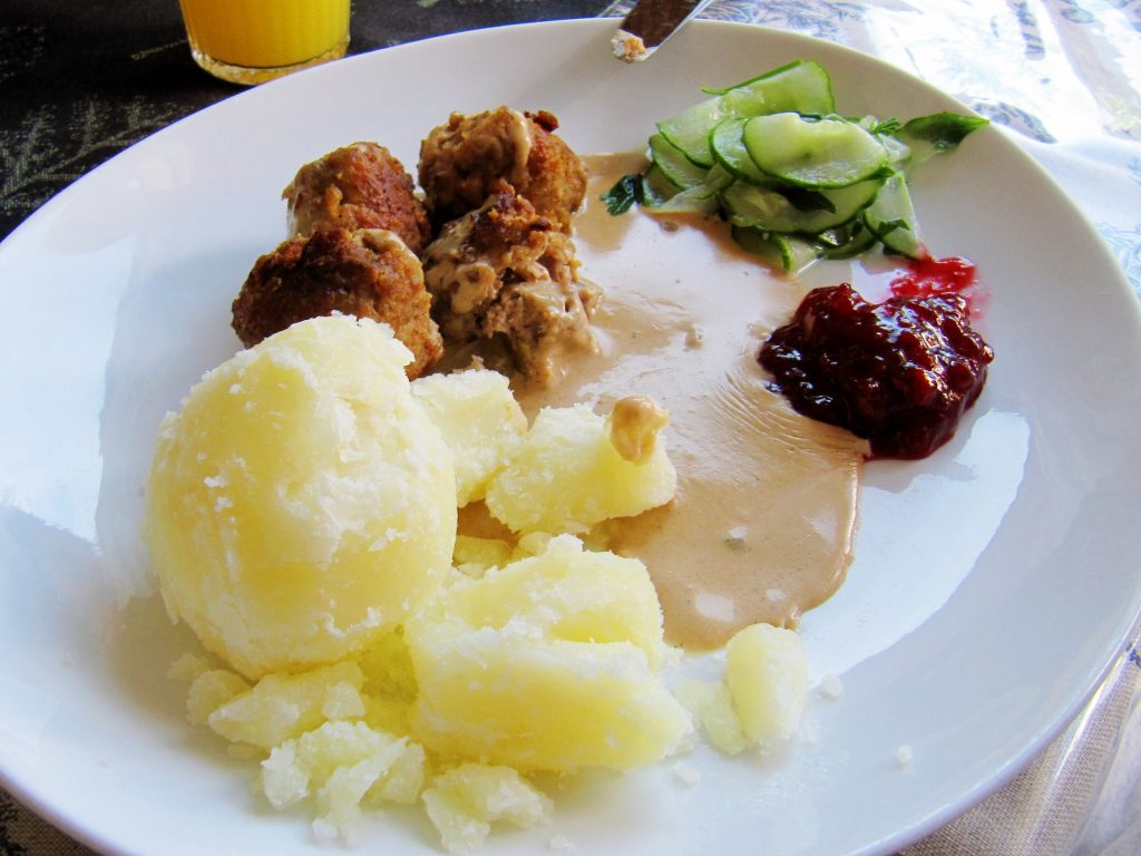 Švedske mesne kroglice (Köttbullar)