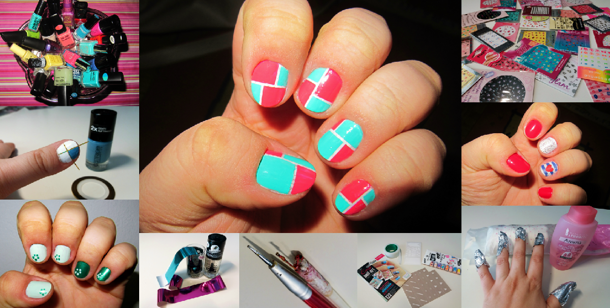 Ideje za poslikavo nohtov (1. del) – naredi sam