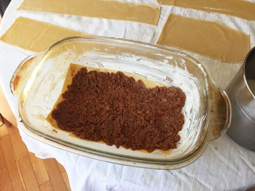 Recept za klasično mesno lazanjo