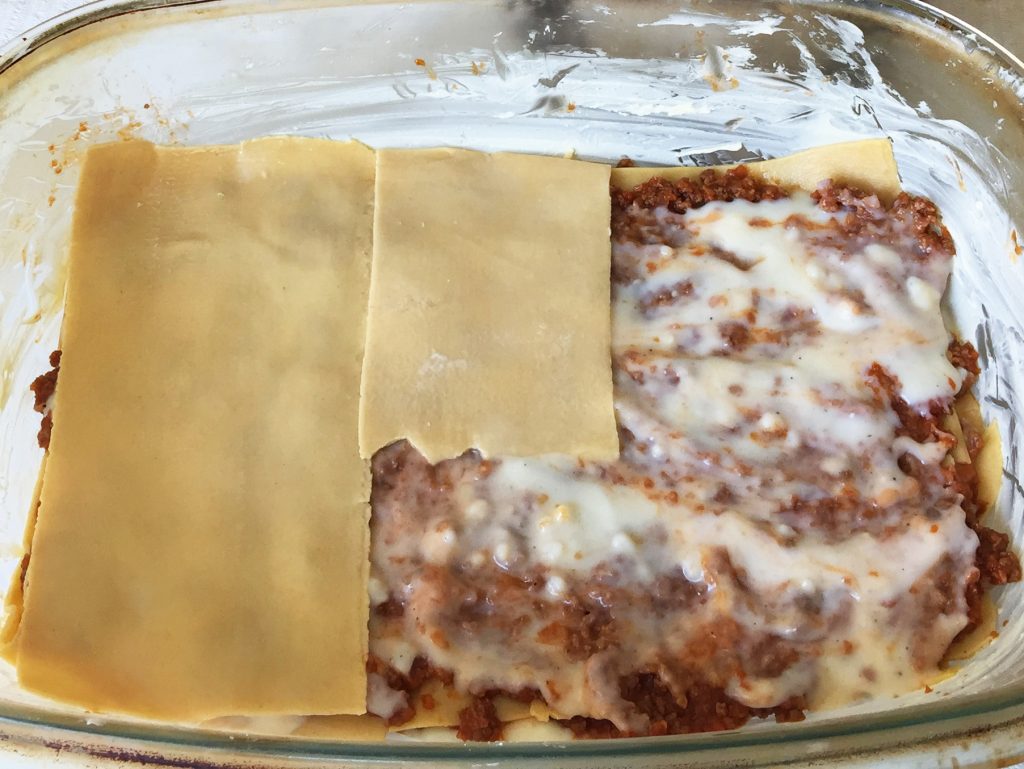 Recept za klasično mesno lazanjo
