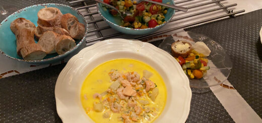 Recept za švedsko lososovo juho z rakci