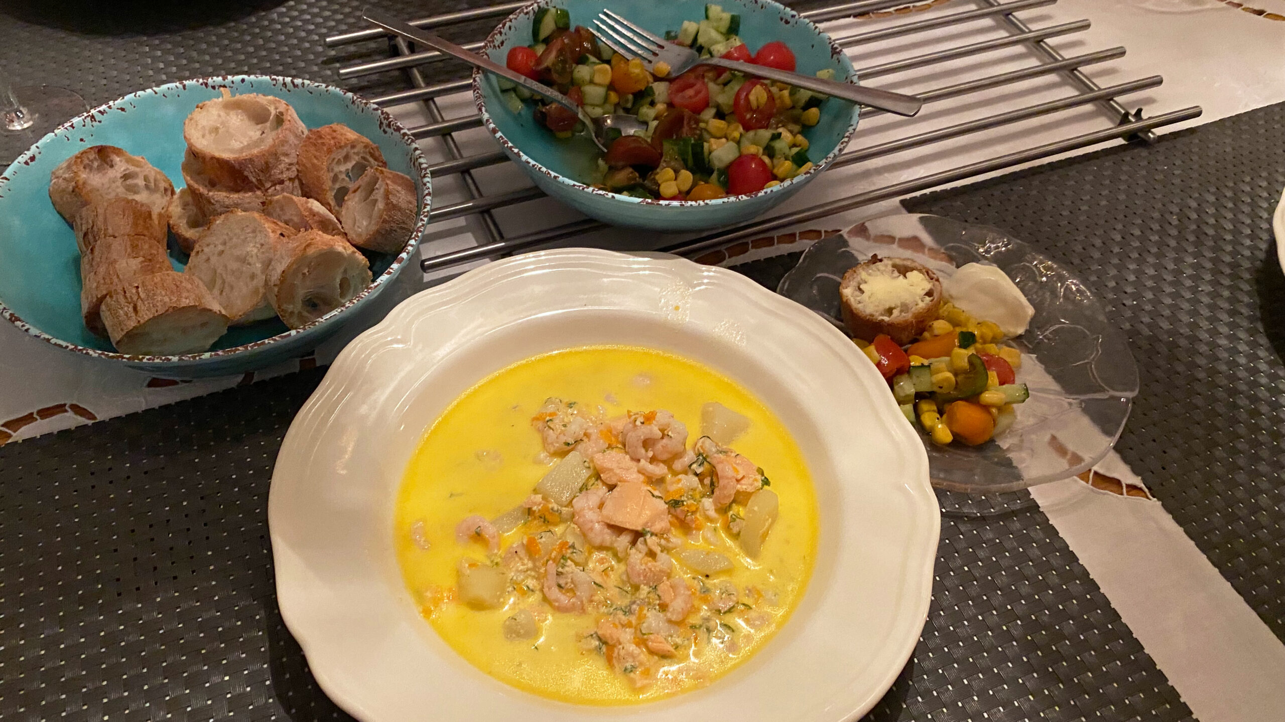 Recept za švedsko lososovo juho z rakci