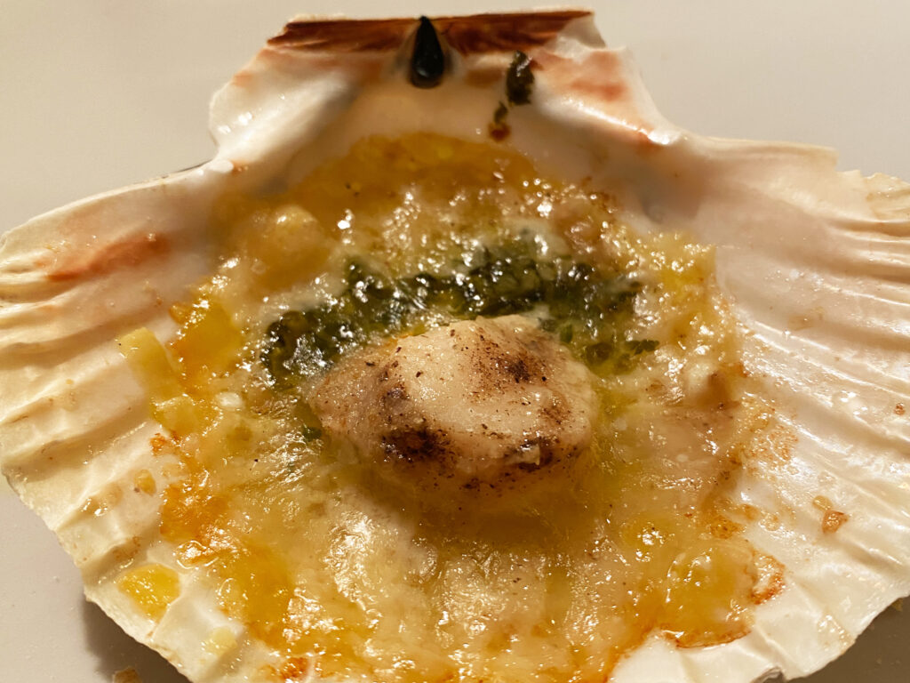 Recept za gratinirane Jakobove pokrovače – kapesante