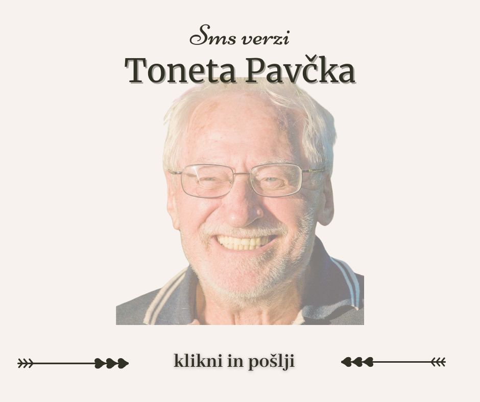 SMS verzi Toneta Pavčka