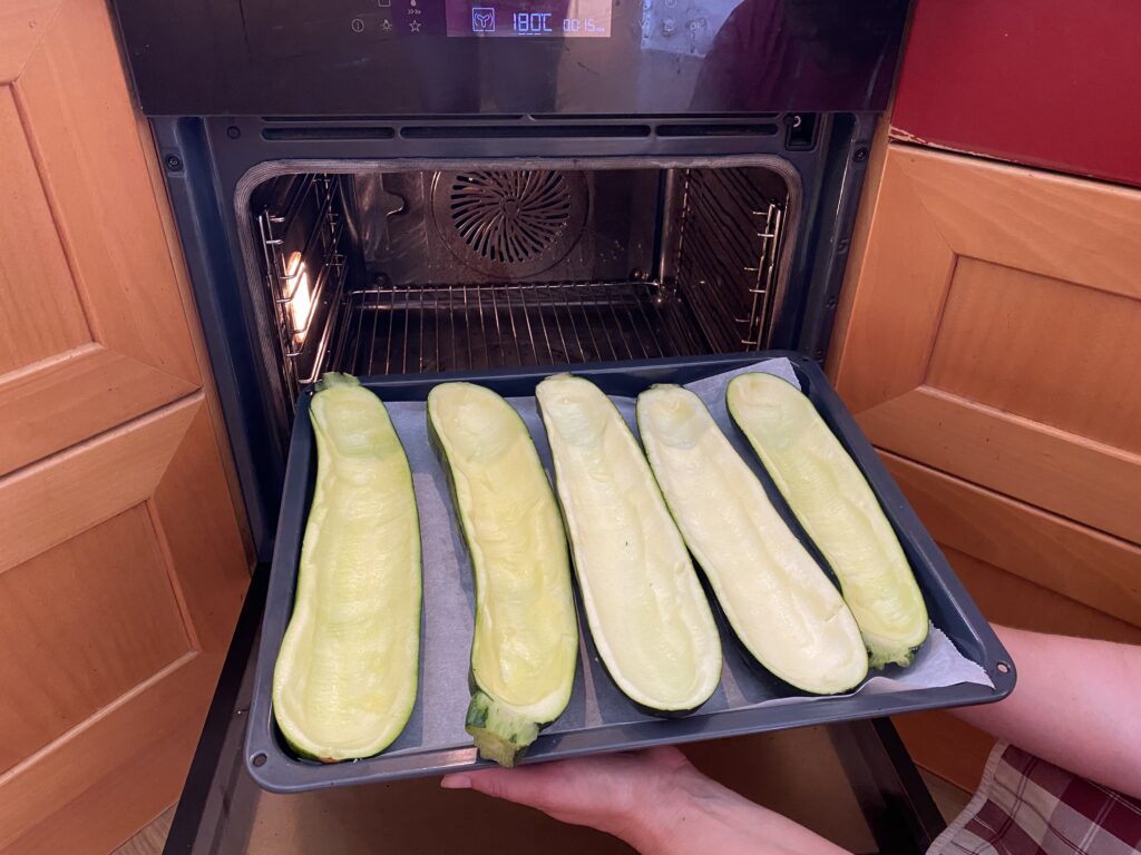 Recept za polnjene bučke z mesom