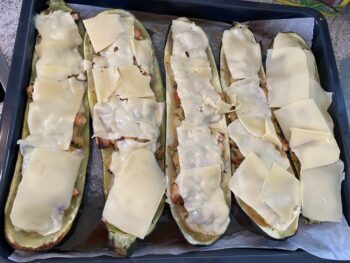 Recept za polnjene bučke z mesom