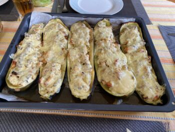 Recept za polnjene bučke z mesom