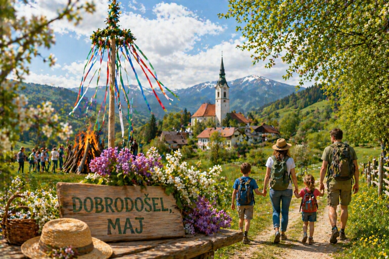 Živel prvi maj!
