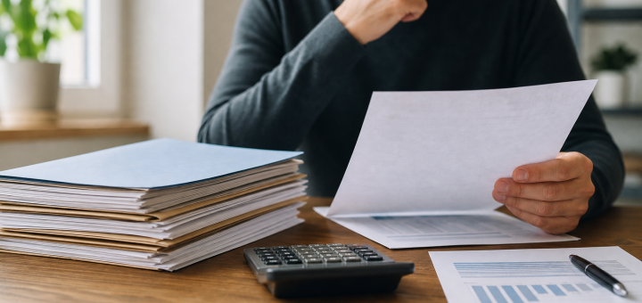 Pregled dokumentov in financ pred postopkom osebnega stečaja